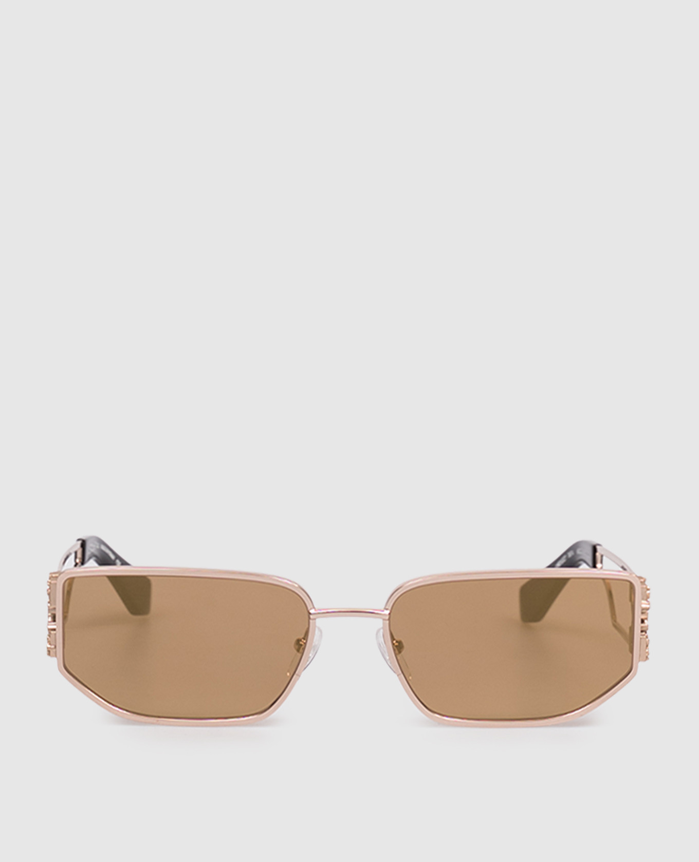 Золотые солнцезащитные очки Allen