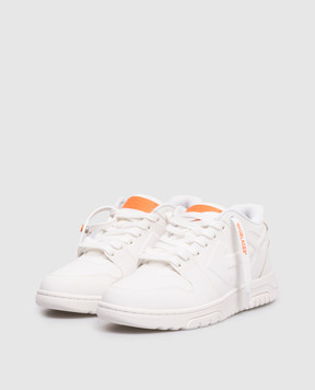 Off-White Белые кроссовки Out Of Office Lifted OWIA259S26MAT001