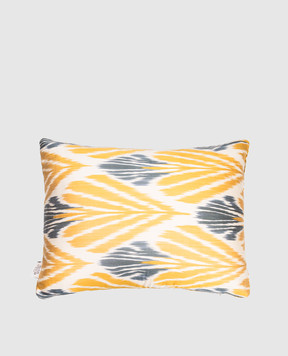 Les Ottomans Декоративная подушка из шелка в принт V33840X50D