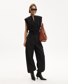 3.1 Phillip Lim Черный топ P2021592UFT