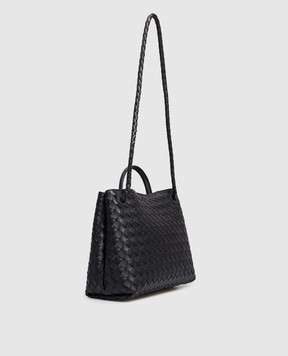 Bottega Veneta Синяя кожаная сумка Andiamo 766016VCPP1