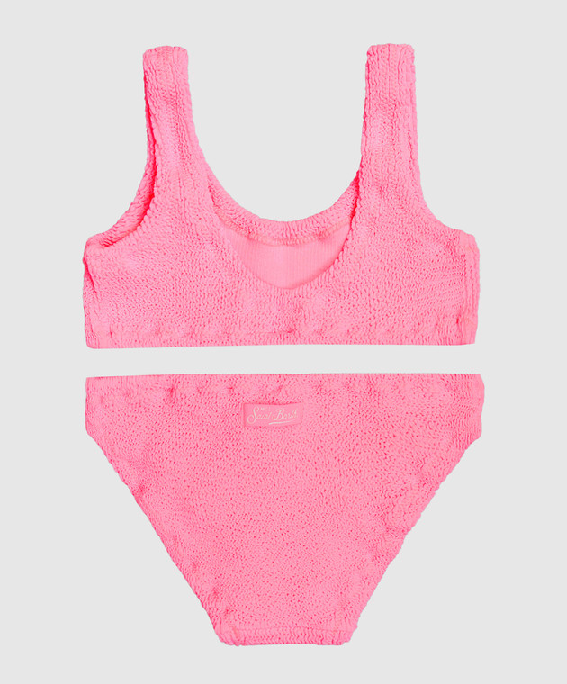 MC2 SAINT BARTH Дитячий рожевий купальник Baker BAK000202904L зображення 2