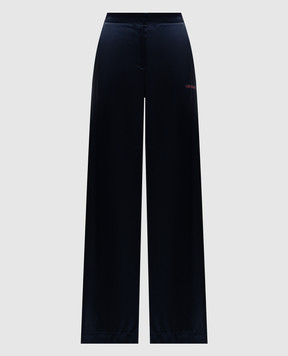 Off-White Сині штани з лампасами 2CA199S26FAB001