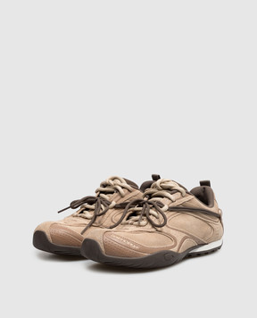 Balenciaga Бежевые замшевые кроссовки Radar Velvety 865704WSTSU