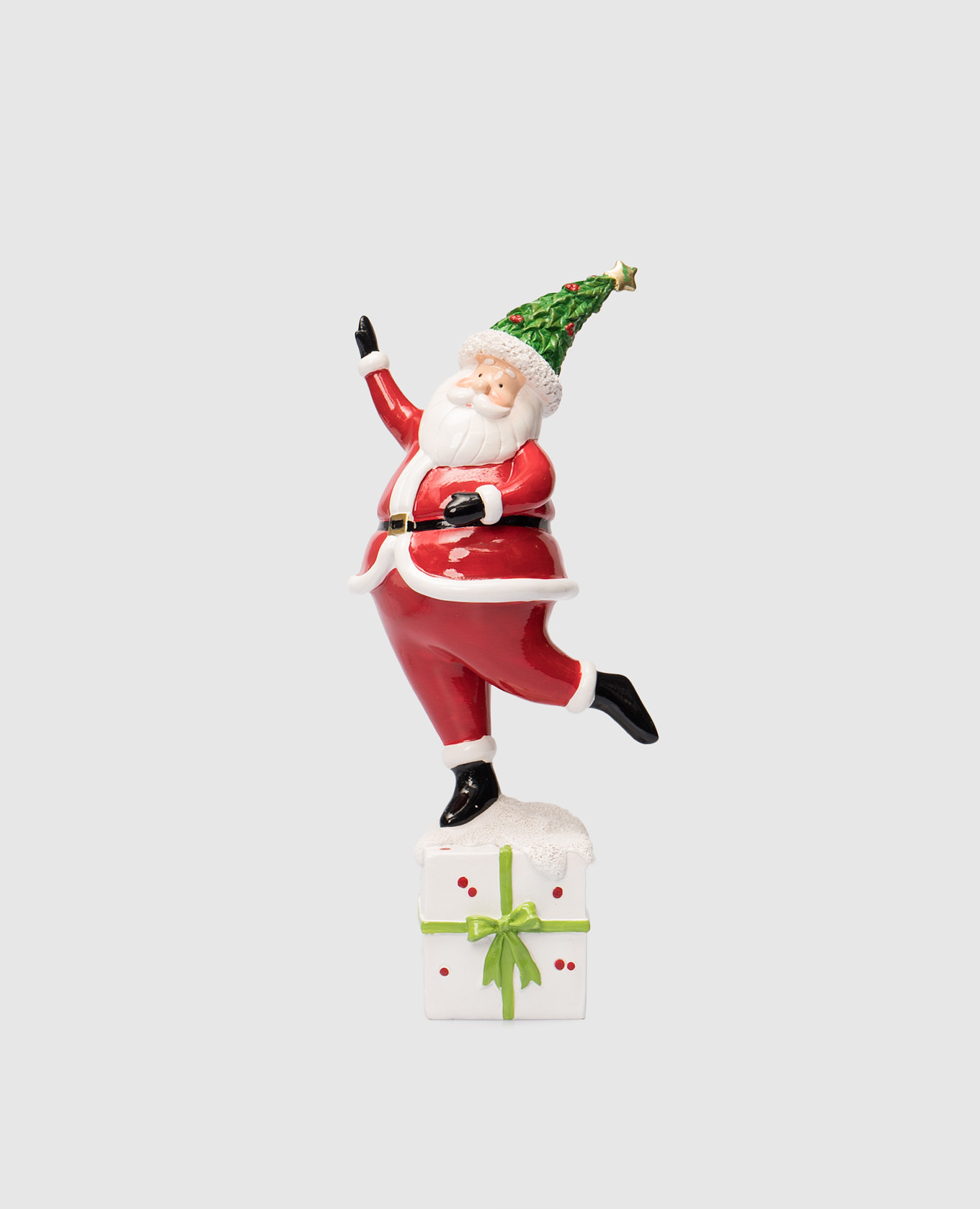 

Декоративная рождественская статуэтка в виде Санты, Красный, Декор