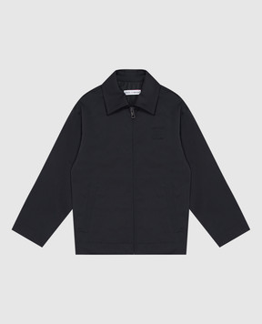Dolce&Gabbana Детская синяя куртка с шерстью L42BA5FUZEM