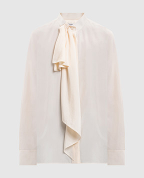 Givenchy Біла блуза із шовку BW61HL15J0