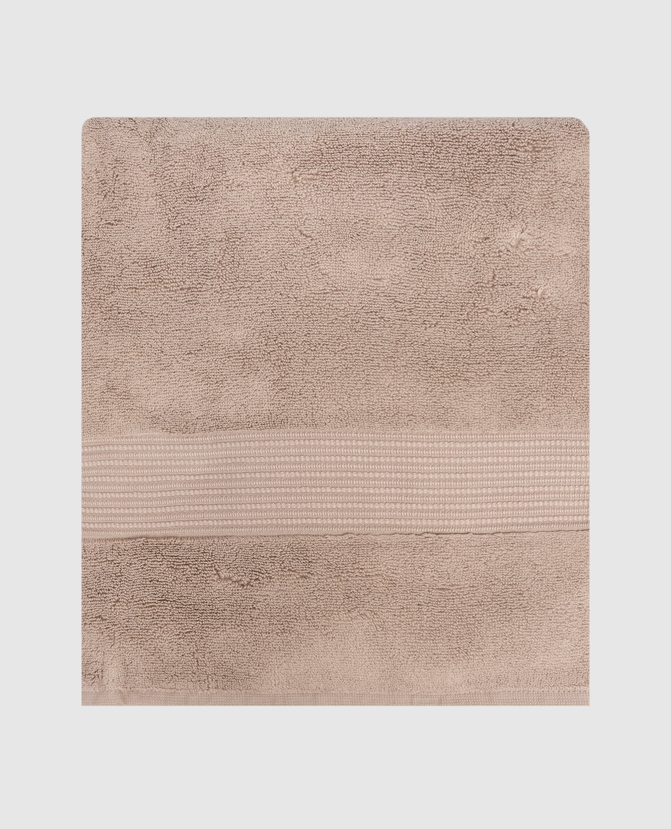 Коричневое махровое полотенце Chicago