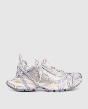 Balenciaga Білі кросівки 3XL Extreme Laces Logo 825598W3XHL