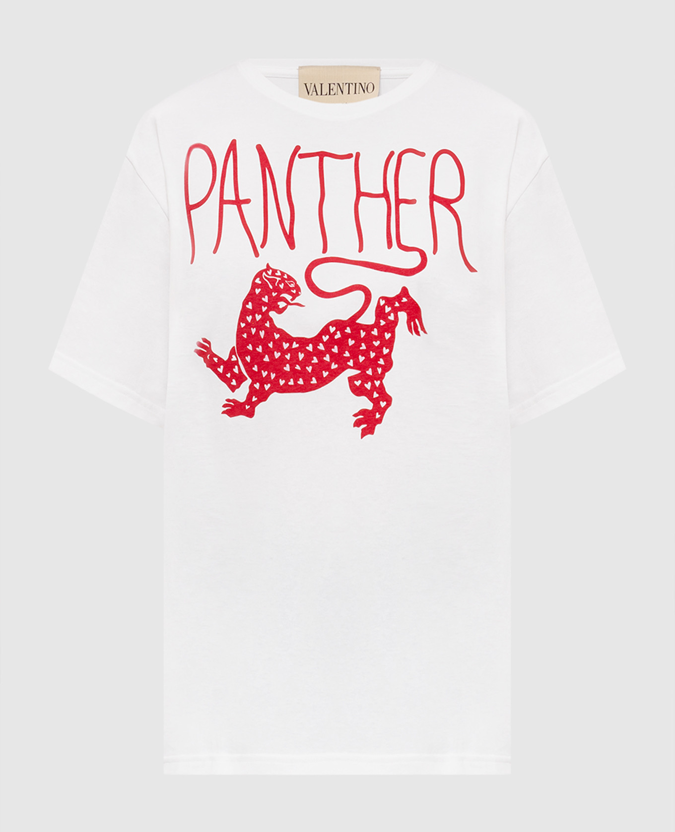 Белая футболка Panther