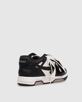 Off-White Кожаные кроссовки Out Of Office с контрастным логотипом OWIA259C99LEA006