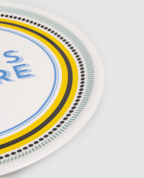 Bitossi Home Белая фарфоровая тарелка для пиццы That's Amore GST00005