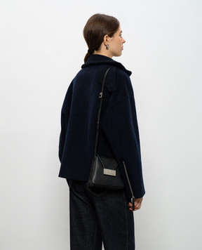 Maison Margiela MM6 Черная кожаная сумка SB5WG0030P7255