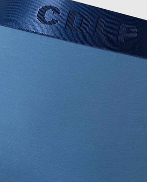 CDLP Голубые трусы-боксеры с узором логотипа MUW001005321