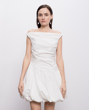 Simkhai Белое платье Salina с драпировкой 2261253T