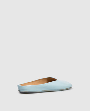 Marsell Голубые кожаные мюли Bama MW8431P015