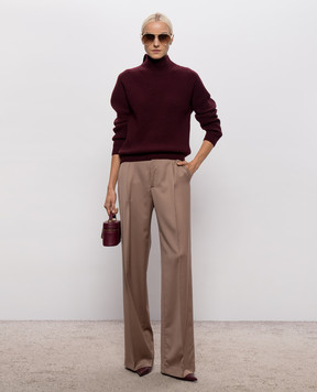 Dondup Бордовий светр Dolcevita DT458M00988D002