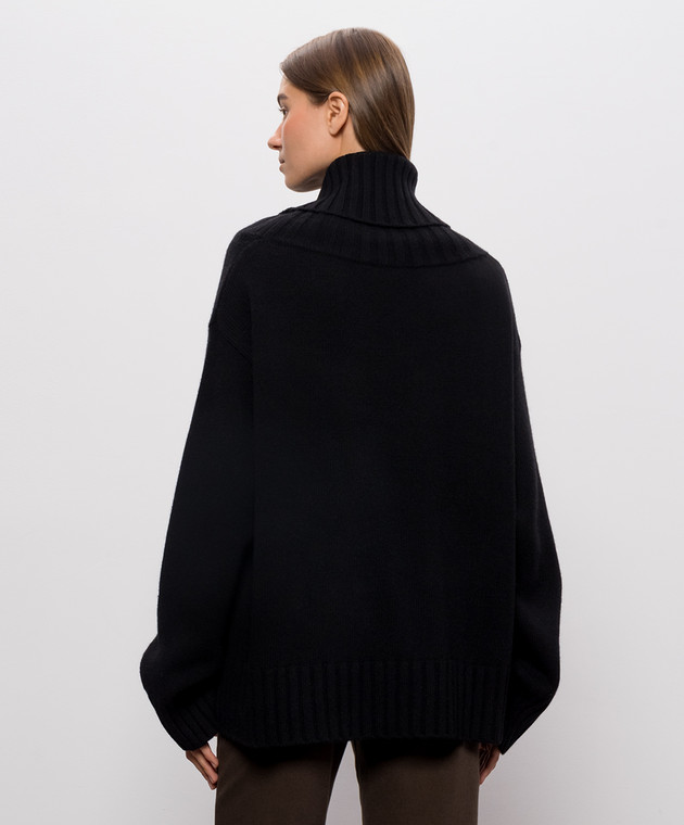 Woolrich Чорний светр з вовною CFWWKN2045FRUF0574 зображення 4