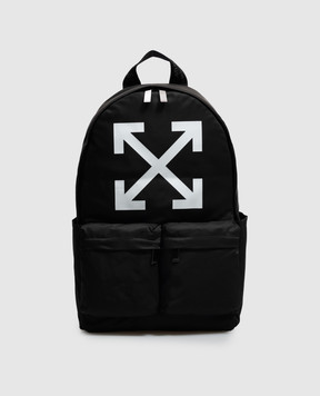 Off-White Черный рюкзак Full Arrow OWMNB07F26FB01