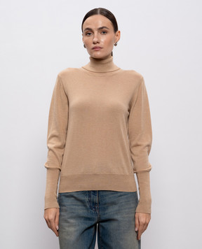 Peserico Бежевий гольф з вовною S99428F1409771