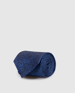 Stefano Ricci Синя краватка Luxury із шовку CCX60029