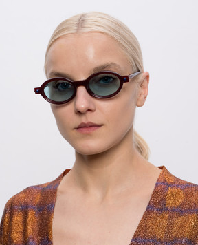 Kuboraum Коричневі сонцезахисні окуляри P6 KRS0P6MH0000002W