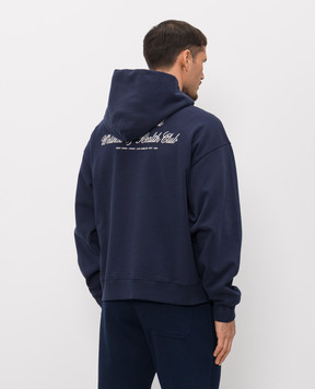 Sporty & Rich Синяя спортивная куртка с принтом логотипа ST08865264BL106