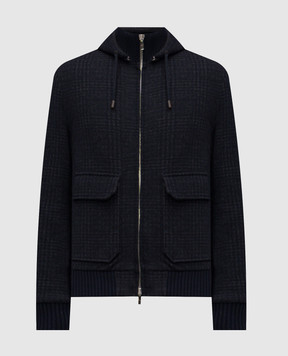 CAPOBIANCO Синя куртка з вовною 19M182JL02