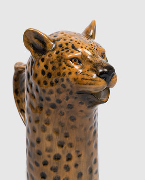 Quail Ceramics Коричневый керамический кувшин для воды Leopard 1108
