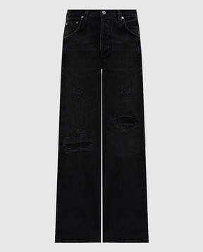 CITIZENS OF HUMANITY Чорні джинси Ayla з ефектом потертості 2053C3062