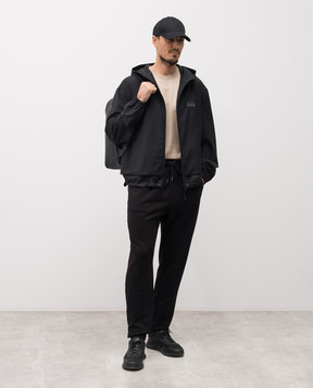 Dolce&Gabbana Черные джогера с логотипом GVS2HZG7PZG