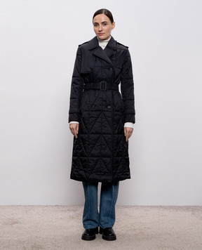 Mackage Черный стеганый тренч Mavis MAVIS