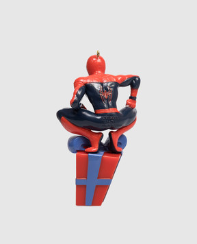 Disney- Marvel Елочное украшение Spider-Man on top of Christmas Gift DN40081