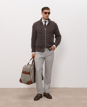 Brunello Cucinelli Сорочка білого кольору MR620S1898