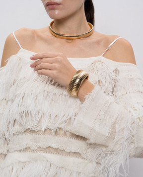 Twinset Золотисте кольє Fessura 252TO5330