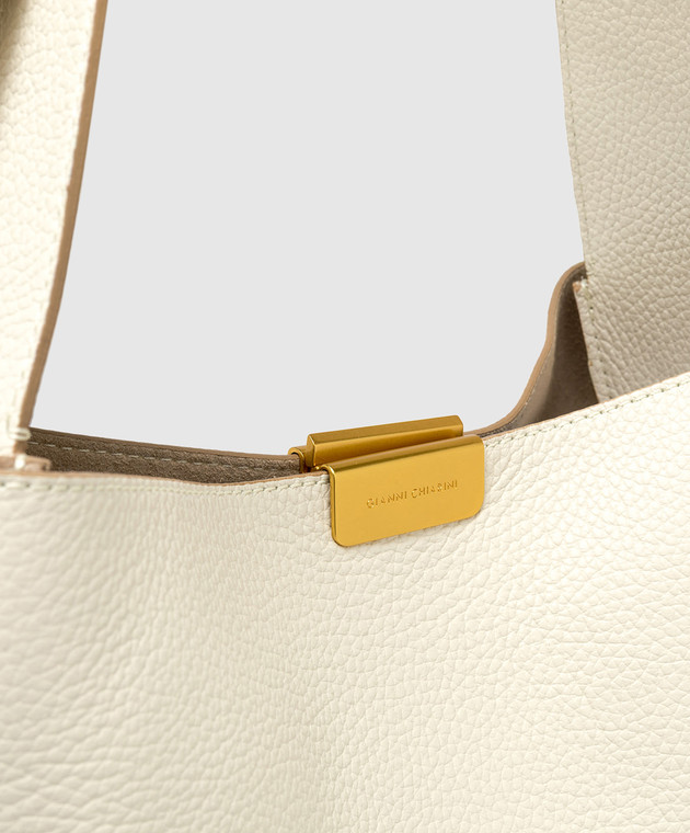 Gianni Chiarini Шкіряна сумка Jo кольору айворі BS11991LSR зображення 4