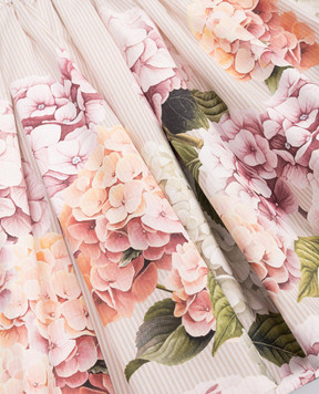 Dolce&Gabbana Дитяча бежева спідниця в принт L55I63FI5NR812+