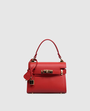 Gianni Notaro Красная кожаная сумка Ruga 098RUGAORO