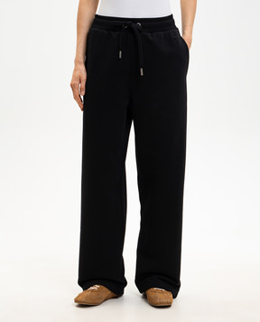 Ami Paris Чорні спортивні штани з емблемою UTR855747w