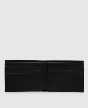 Off-White Черный кожаный портмоне OWMNC20F26LT01