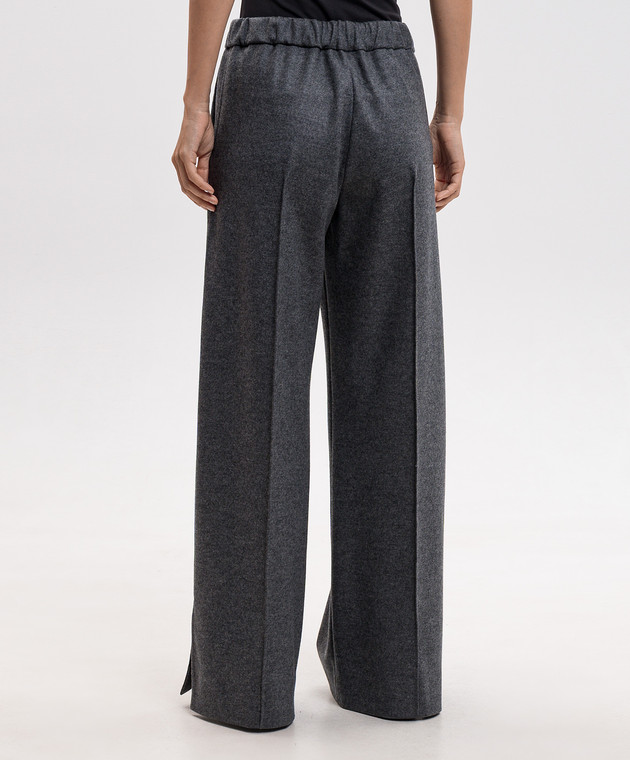 Jil Sander Серые брюки из шерсти J02KA0421J40045 изображение 4
