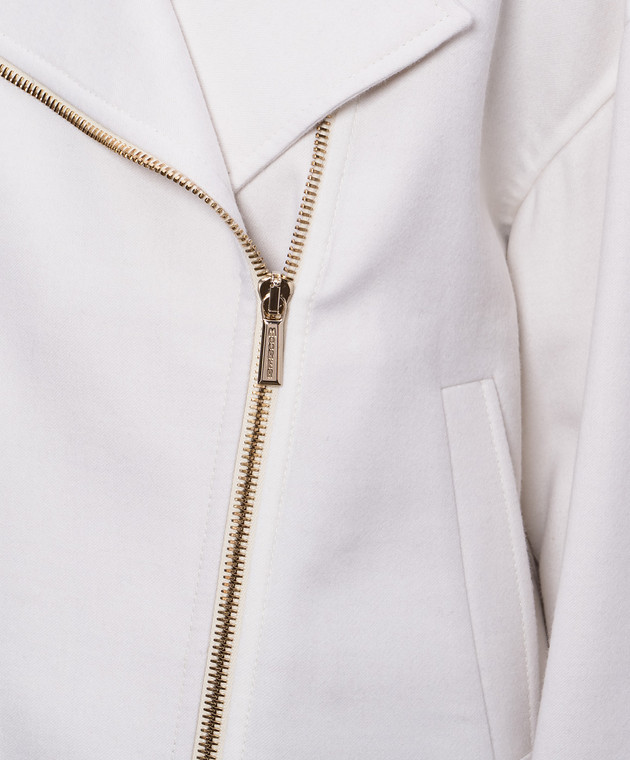 MooRER Куртка VIANA-J цвета айвори из шерсти и кашемира VIANAJDWB изображение 5