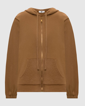 Twinset Коричневая спортивная куртка 252LL2CCC