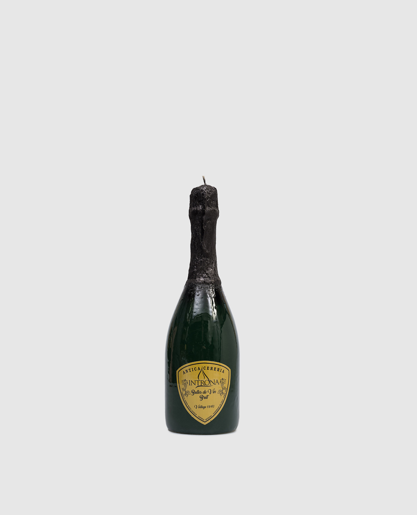 

Свеча Bulles de Vin в форме бутылки, Зеленый, Свечи