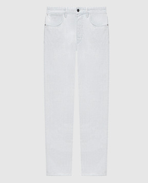 Stone Island Блакитні джинси з патчем логотипа L1S14J100005S00J9