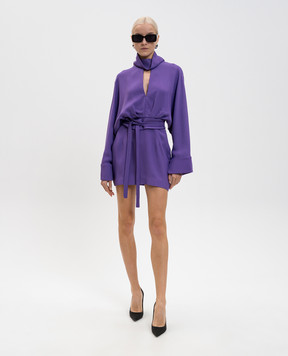 16Arlington Фіолетова сукня міні Ettora DMN671AW2502