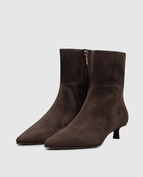 Jimmy Choo Коричневі замшеві ботильйони Lory LORYAB35SUE