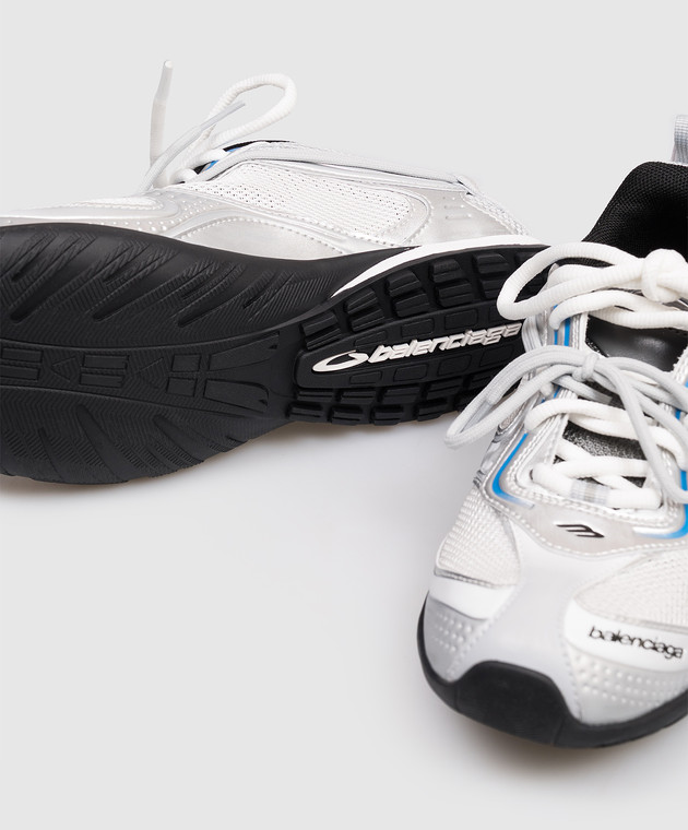 Balenciaga Сірі кросівки Radar Gradient Lines 865704WSTGL зображення 5