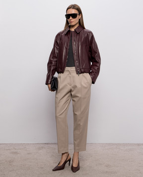 Brunello Cucinelli Серый джемпер с шерстью MPA98B1V00