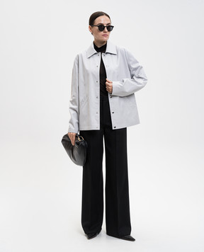 Jil Sander Сіра куртка з логотипом J53BN0004J45306